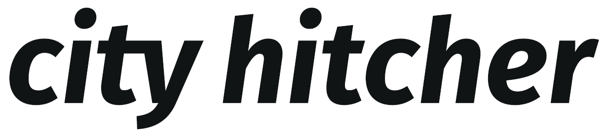 City Hitcher Logo mit neuer Schrift ohne Icon Mitfahrgelegenheit in Berlin